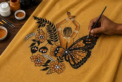 Whimsical Back Canvas
